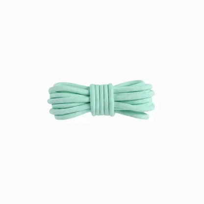 Light green replacement rope laces for sneakers by Kicks Shoelaces