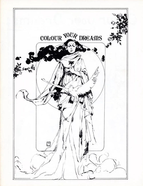 COLOUR YOUR DREAMS FANZINE/COLORING BOOK #1