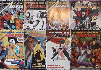 COMIC BOOK ARTIST MAGAZINE #10-17 Set of 8