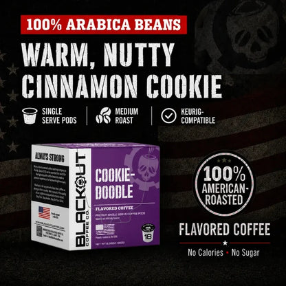 COOKIEDOODLE FLAVORED COFFEE PODS 18CT