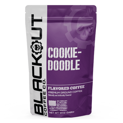 CCookiedoodle Flavored Coffee Bag 12o Blackout Coffee