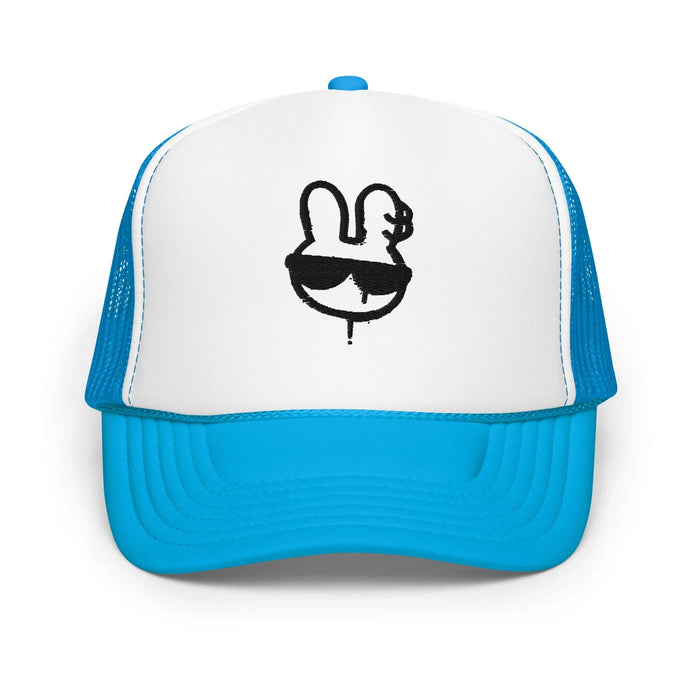 Blue / White / Blue / One Size Fits Most / Trucker Hat | Embroidered