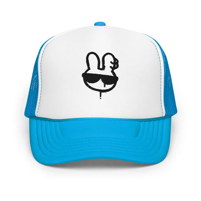 Blue / White / Blue / One Size Fits Most / Trucker Hat | Embroidered