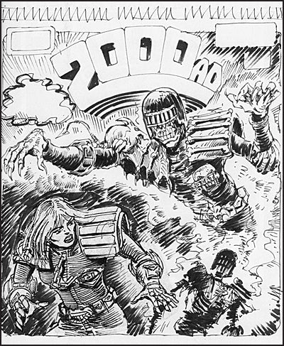 COVER STORY The 2000 AD Design Art of Robin Smith