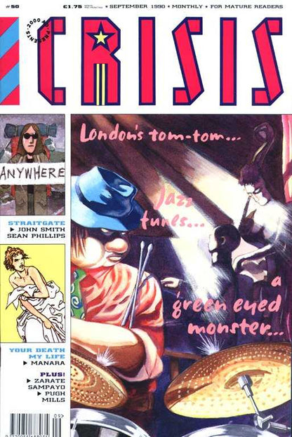 CRISIS MAGAZINE British Set of 8