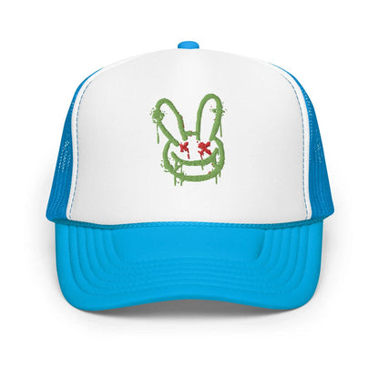 Blue / White / Blue / One Size Fits Most / Trucker Hat | Embroidered