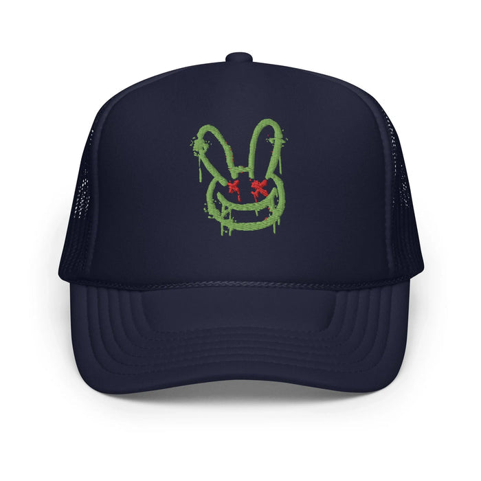 Crosseyed Bunny Foam Trucker Hat