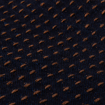D1897 Persimmon tannin sashiko jeans - INDIGO