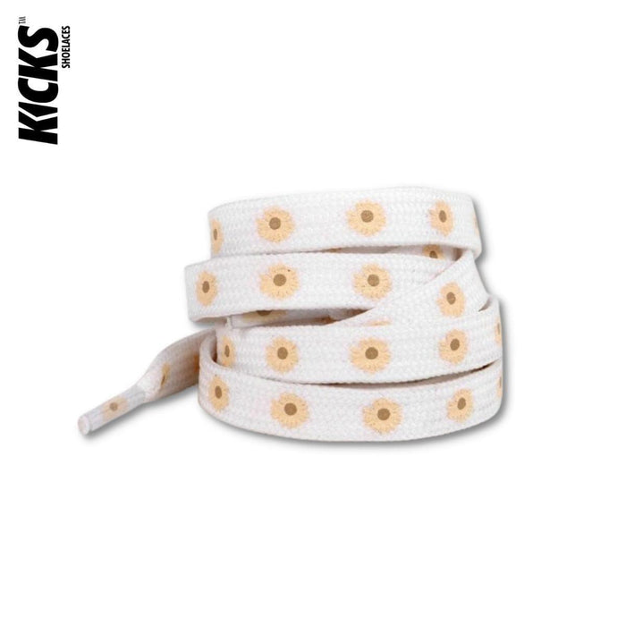 Yellow / 100 CM / 39 IN / Daisy Laces | 8 mm