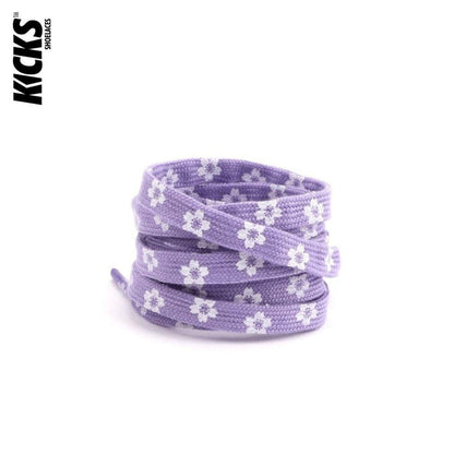 Purple / 100 CM / 39 IN / Daisy Laces | 8 mm