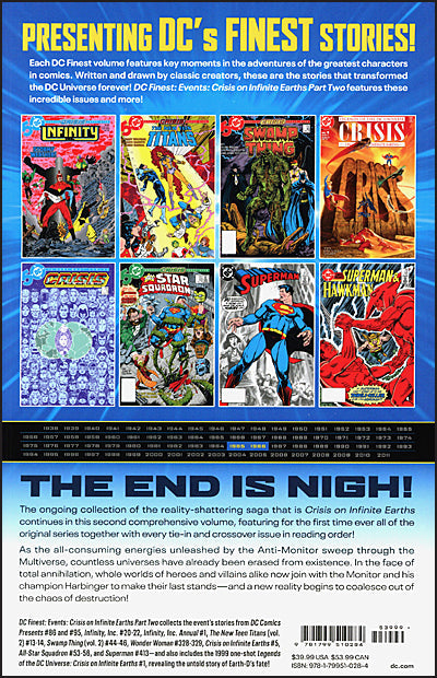 DC FINEST EVENTS CRISIS ON INFINITE EARTHS PART TWO
