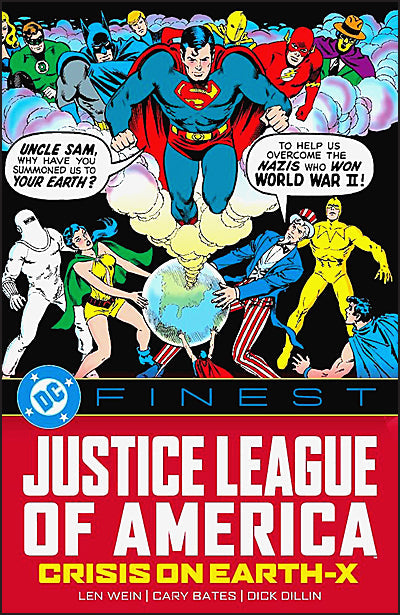 DC FINEST JUSTICE LEAGUE OF AMERICA CRISIS ON EARTH-X