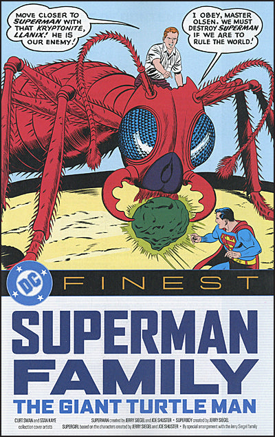 DC FINEST SUPERMAN FAMILY The Giant Turtle Man