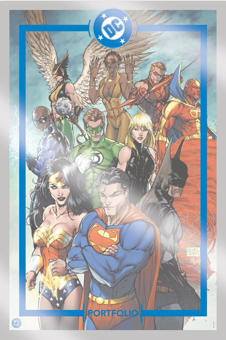 DC Portfolio of Michael Turner JLA & The Flash