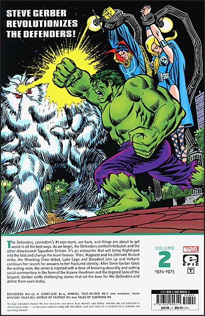 DEFENDERS Epic Collection Volume 2 Enter The Headmen