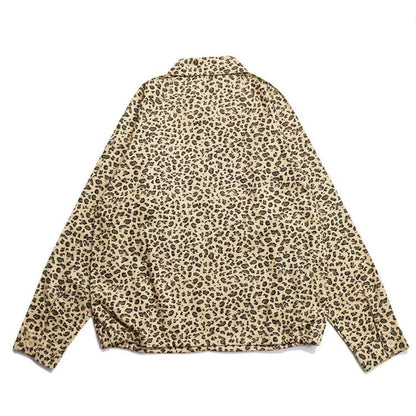 DELIVERY JACKET LEOPARD - BEIGE