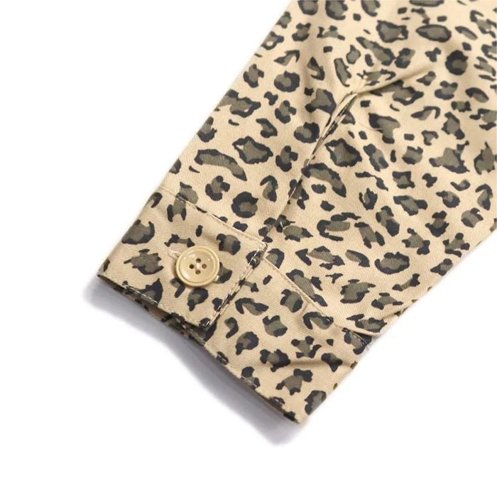 DELIVERY JACKET LEOPARD - BEIGE