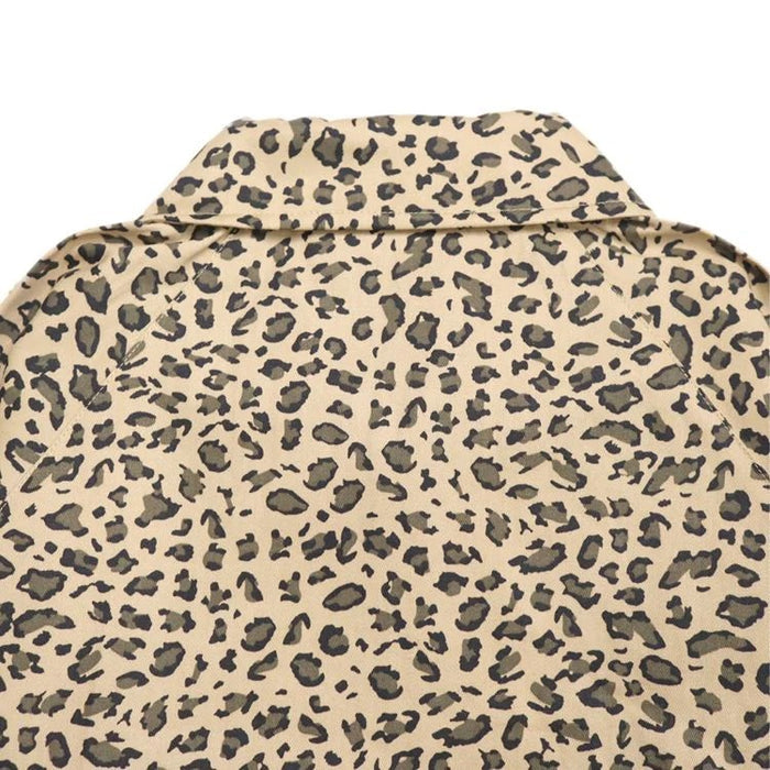 DELIVERY JACKET LEOPARD - BEIGE