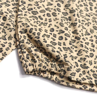 DELIVERY JACKET LEOPARD - BEIGE