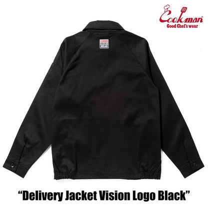 DELIVERY JACKET VISION LOGO - BLACK