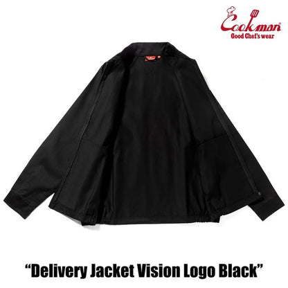 DELIVERY JACKET VISION LOGO - BLACK