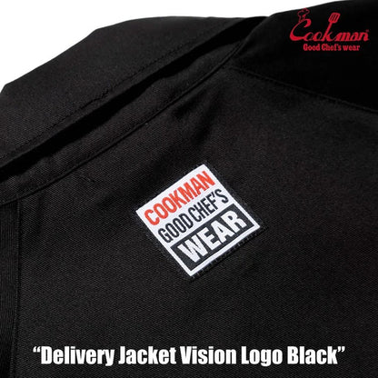 DELIVERY JACKET VISION LOGO - BLACK