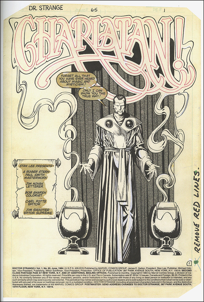 DOCTOR STRANGE By Paul Smith Artist's Edition