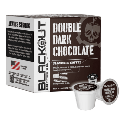 DOUBLE DARK CHOCOLATE - FLAVORED COFFEE PODS 18CT