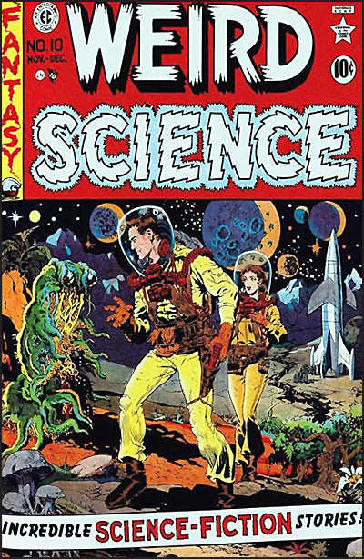 EC COMICS LIBRARY WEIRD SCIENCE Volume 1 XXL w/Signed Bookplate