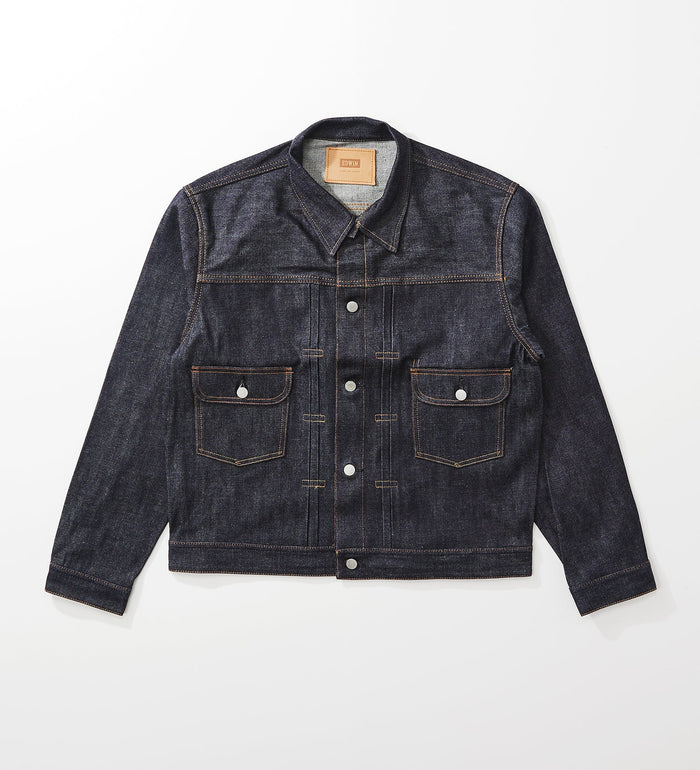 EDS001-189 DENIM JACKET RIGID - INDIGO