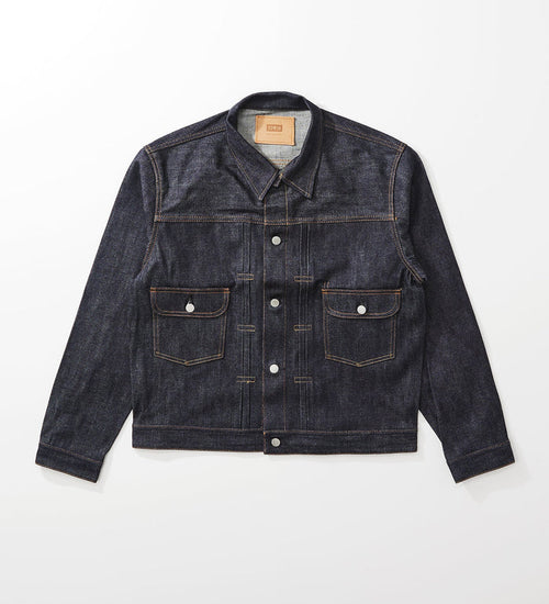 EDS001-189 DENIM JACKET RIGID - INDIGO