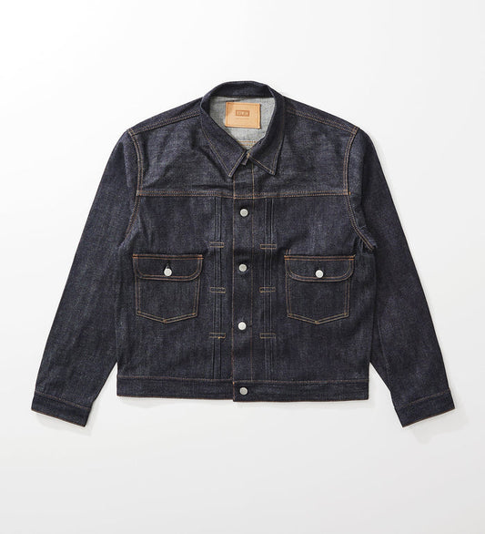 EDS001-189 DENIM JACKET RIGID - INDIGO