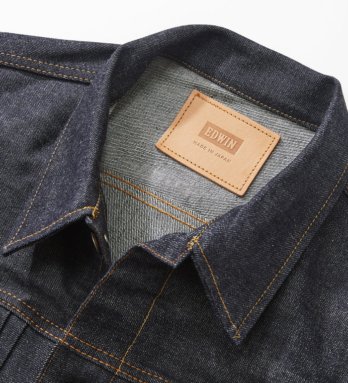 EDS001-189 DENIM JACKET RIGID - INDIGO