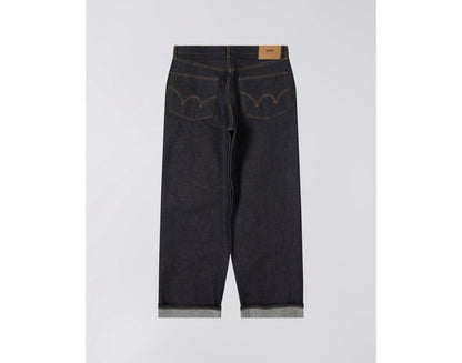 EEU05-189 WIDE PANT - BLUE UNWASHED