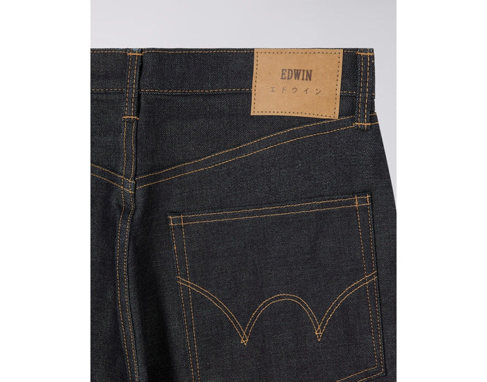 EEU05-189 WIDE PANT - BLUE UNWASHED