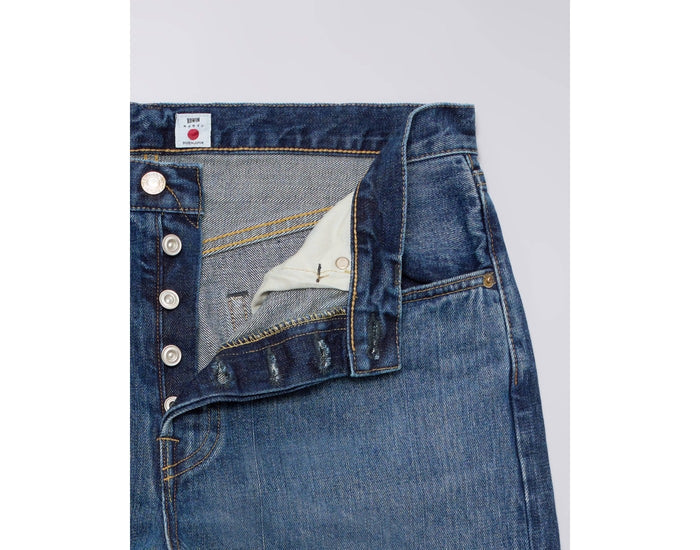 EEU05-220 WIDE PANT - BLUE DARK USED