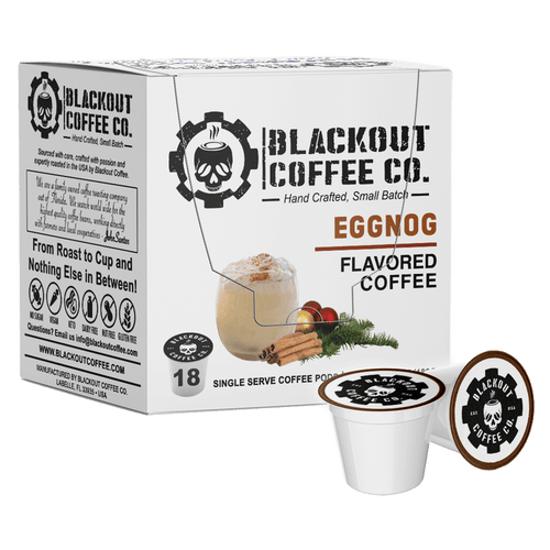 EGGNOG FLAVORED COFFEE PODS 18CT