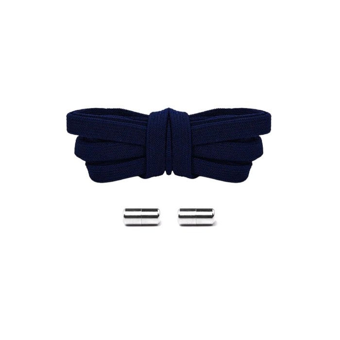 Navy Blue / One Size Fits All / Elastic Shoe Laces | 8mm Wide
