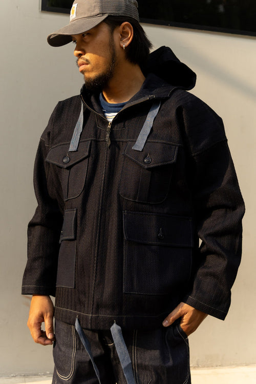 EXPLORER SMOCK - INDIGO MULTI KUROKI