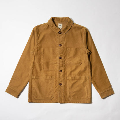 F2373 FRENCH MOLESKIN JKT - KHAKI