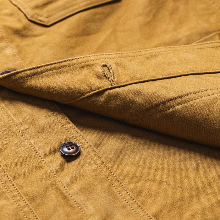 F2373 FRENCH MOLESKIN JKT - KHAKI