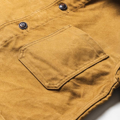 F2373 FRENCH MOLESKIN JKT - KHAKI