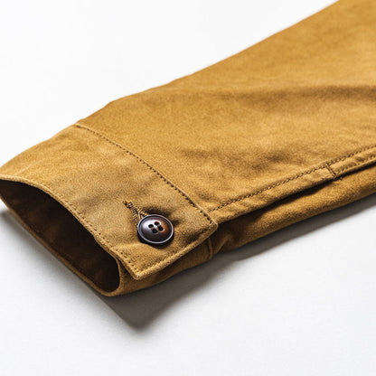 F2373 FRENCH MOLESKIN JKT - KHAKI