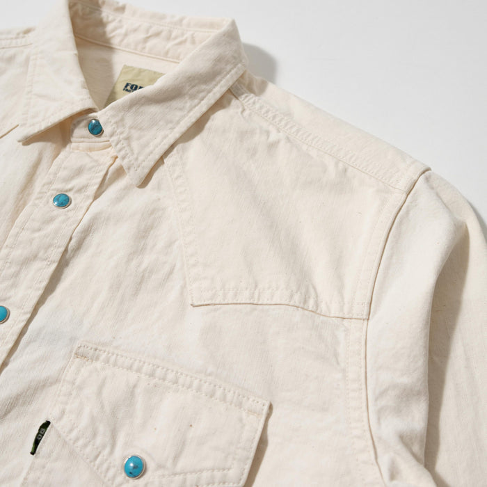 F3512 WESTERN SHIRT - ECRU