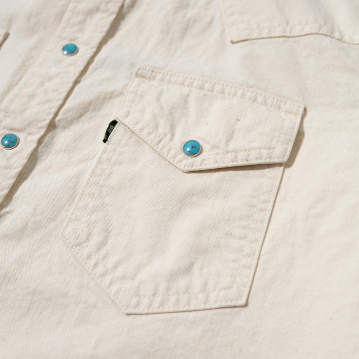 F3512 WESTERN SHIRT - ECRU