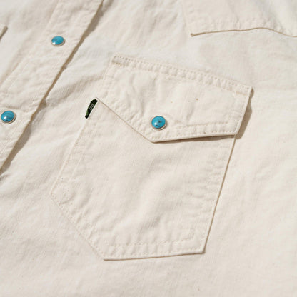 F3512 WESTERN SHIRT - ECRU
