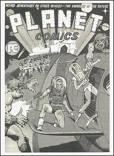 FANTASTIC ADVENTURES IN THE COMICS Rockets, Genies, and Bug-Eyed Monsters