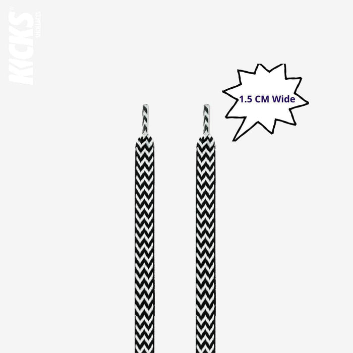 1.5CM Black White / 120cm