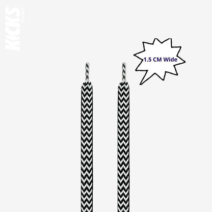 1.5CM Black White / 120cm