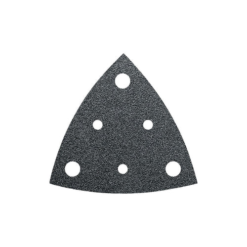 FEIN 80 x 80mm Perforated Triangular Sanding Sheets (5 Pack)